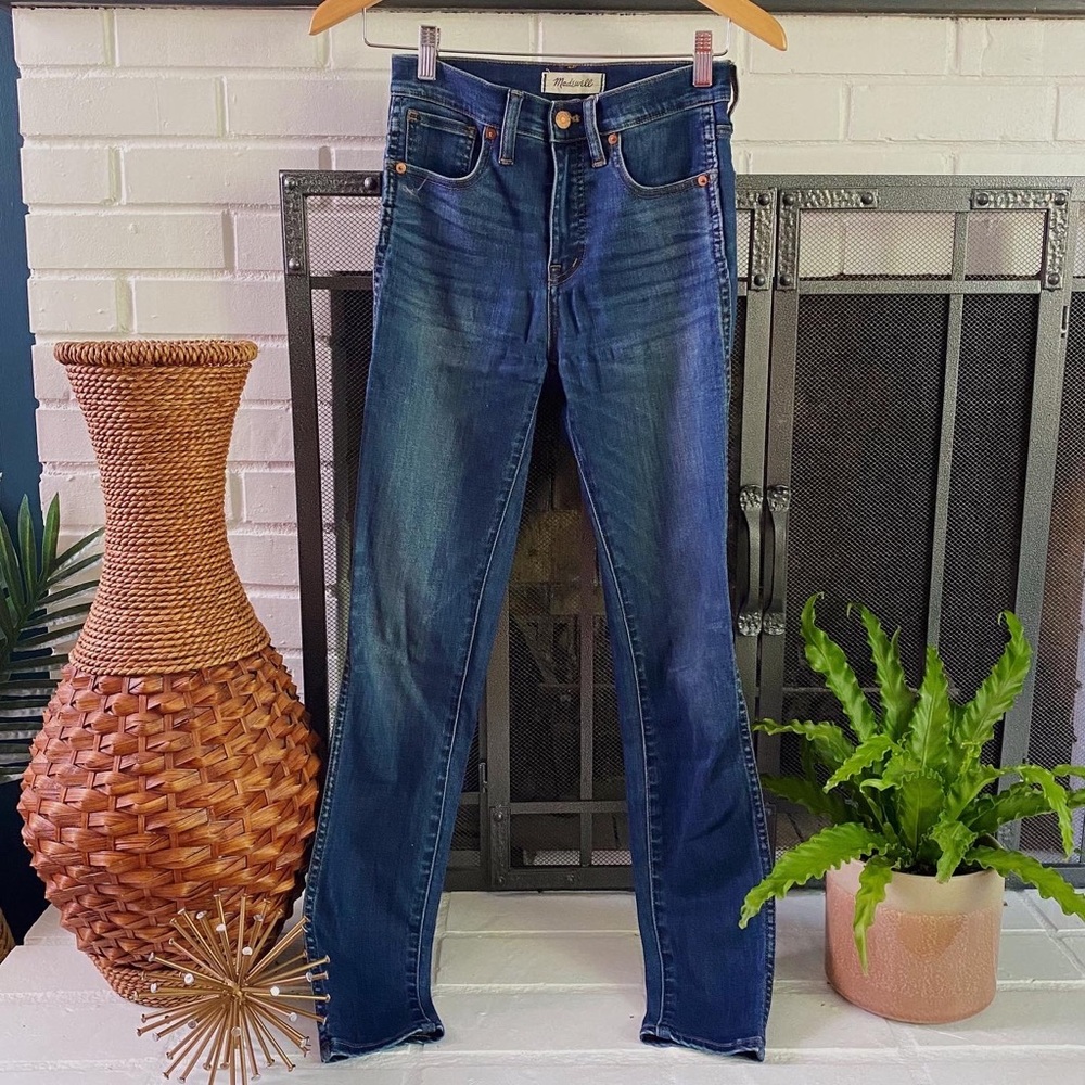 Madewell Stretchy 10-inch High Rise Skinny Jeans